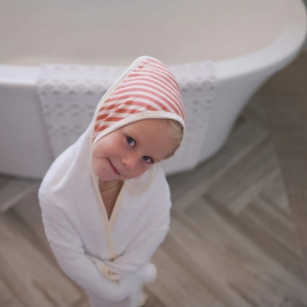 Nightingale Striped Hooded Towel